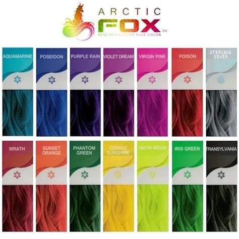 arctic fox hair color blue|arctic fox hair color chart.